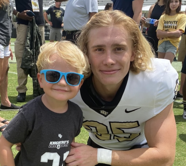 Colton Boomer-UCF Kicker