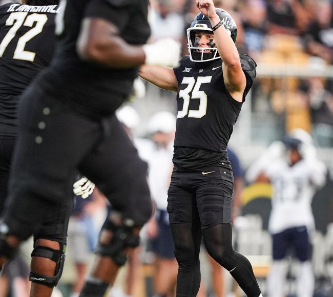 colton boomer ucf kicker | unh 2024