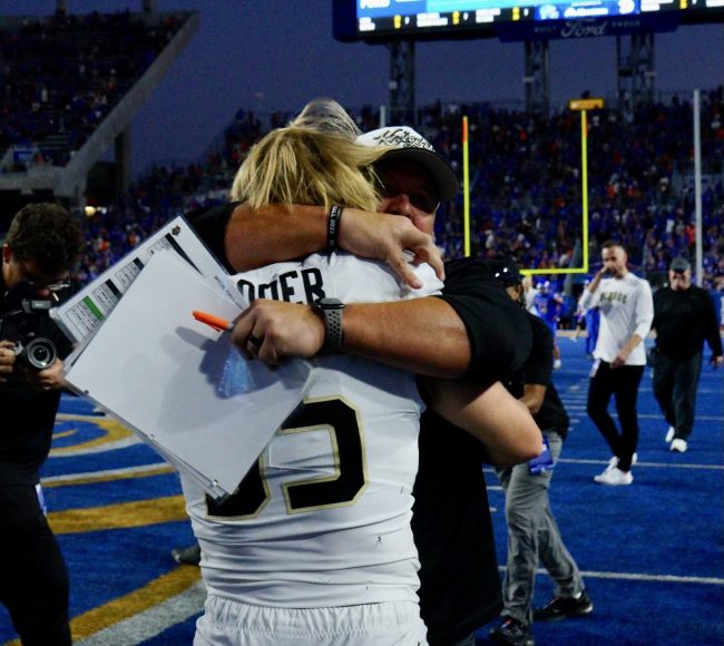 ucf kicker colton boomer